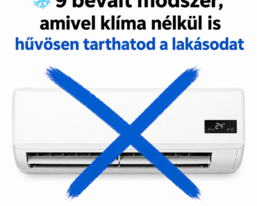 ❄️ 9 bevált módszer, amivel klíma nélkül is hűvösen tarthatod a lakásodat