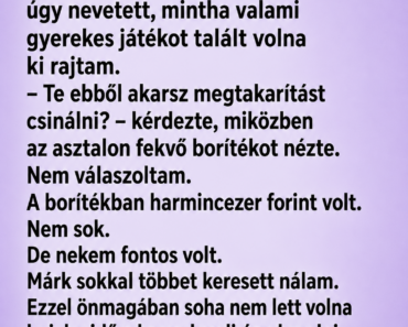 A férjem kinevetett, amikor titokban elkezdtem félretenni – egy évvel később ő kérdezte meg, kölcsönadnék-e neki