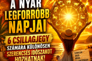 🔥 A nyár legforróbb napjai 6 csillagjegy számára különösen szerencsés időszakot hozhatnak.