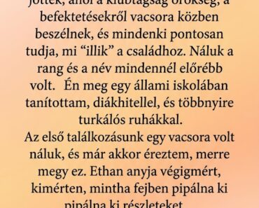 A apósomék kitagadtak, mert nem tetszett nekik az életünk, öt év múlva sírva jöttek vissza