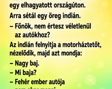 Az indián és a BMW