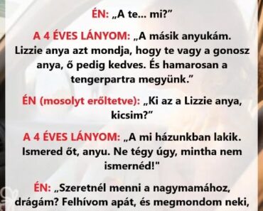 Az óvodából hazafelé menet a lányom „másik anyukájáról és apukájáról” beszélt – és az én világom csendesen összeomlott