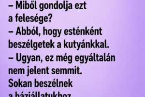 Egy férfi bemegy az orvoshoz: