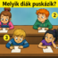 🧠 Melyik diák puskázik? Csak egy apró részlet árulja el!