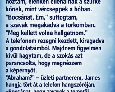 A feleségem meghalt egy repülőgép-balesetben 23 évekkel ezelőtt-ha csak tudtam volna, hogy nem ez lesz az utolsó találkozásunk….