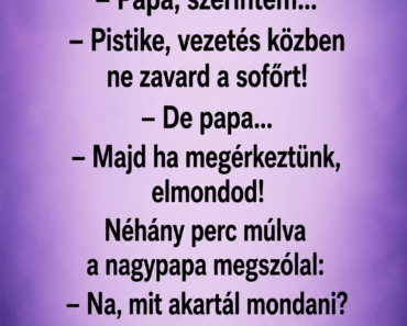 Pistike és a nagypapa