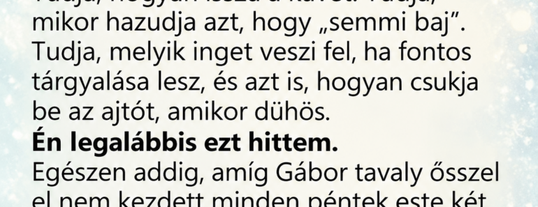 A férjem minden pénteken vitt egy adag vacsorát egy idős nőnek – amikor a temetésén kimondták a nevemet, megértettem, mit titkolt előlem húsz éven át