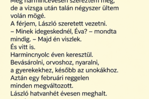 64 évesen ültem először egyedül volán mögé a férjem halála után – a kesztyűtartóban talált kulcs miatt azonban olyan helyre mentem, amelyről 38 évig egyetlen szót sem mondott