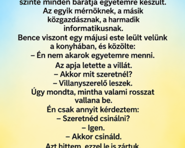 A fiam évekig szégyellte, hogy szakmát választott az egyetem helyett – aztán egyetlen telefonhívás mindent megváltoztatott