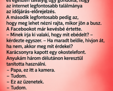 A nagypapám titokban regisztrált egy társkeresőre – csak egy dolgot felejtett el a profilján átállítani
