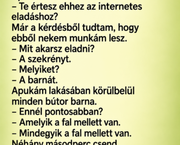 Apukám megkért, hogy adjam el helyette a régi szekrényét – az első érdeklődő után megbántam, hogy egyáltalán felvettem a telefont