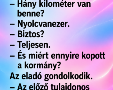 Az autókereskedésben