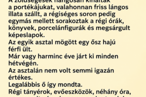 Egy kislány a piacon kiválasztotta a legkopottabb bögrét – az árus megkérdezte, miért pont azt, és a válasz után elhallgatott