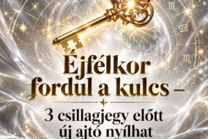 🌙 Éjfélkor fordul a kulcs – 3 csillagjegy előtt új ajtó nyílhat