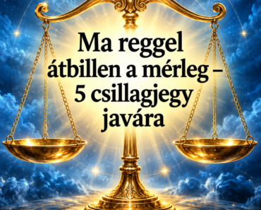 🌄 Ma reggel átbillen a mérleg – 5 csillagjegy javára