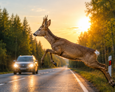 🦌 Őz az úton: Sokan ösztönösen rosszul döntenek – ezt érdemes tenni helyette