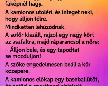 A szőke nő egy vadonatúj sportautót kap ajándékba az apjától.