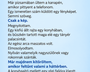 Tévedésből nekem küldtek egy fényképet – majdnem töröltem, aztán megláttam, mi van a háttérben